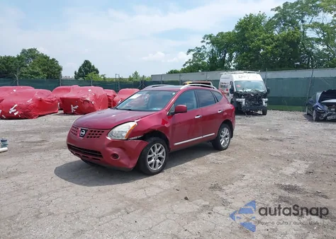 2011 Nissan Rogue Sv from USA, damaged, VIN JN8AS5MV1BW287502